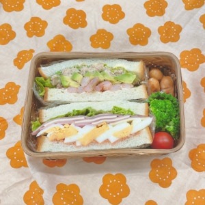 サンドイッチ弁当