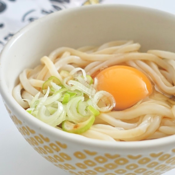 池上製麺所特製釜玉うどん / どんまい